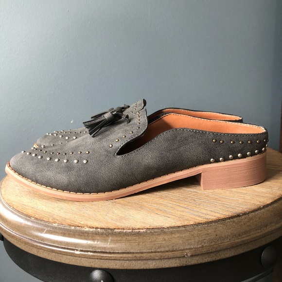 MI.IM Aldine Slip in Mule Charcoal - Picture 3 of 9